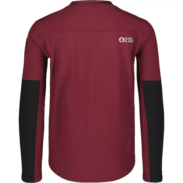  Muška softshell jakna NORDBLANC DECOMPONATE NBSSM7644 TAMNOCRVENA 