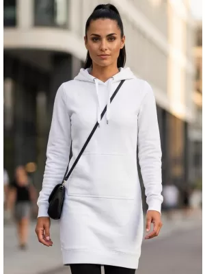 Ženska produžena majica MALFINI SNAP 419 BIJELA