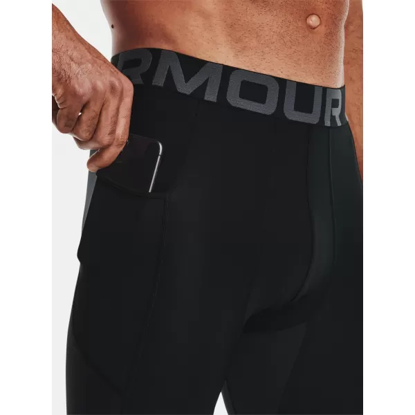  Muške kompresijske tajice UNDER ARMOUR HG ARMOUR 3/4 LEGGING 1361588-001 CRNA 