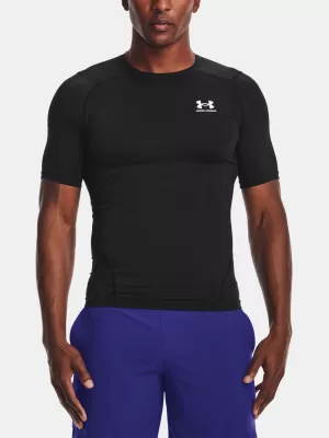 Muška kompresijska majica UNDER ARMOUR HG ARMOUR COMP SS 1361518-001 CRNA