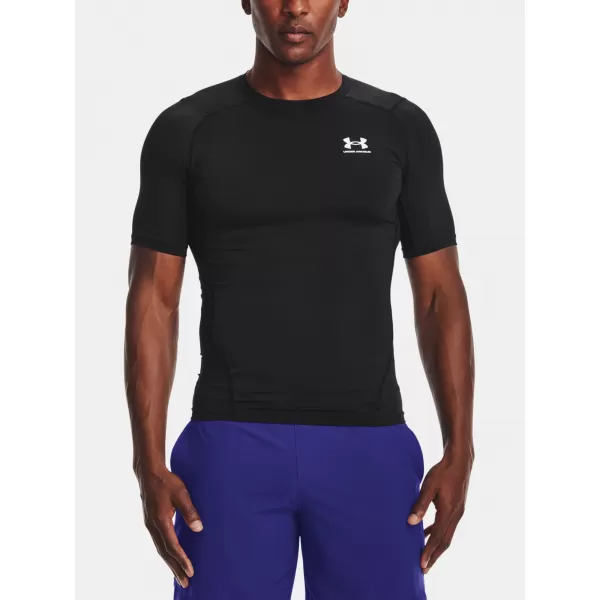  Muška kompresijska majica UNDER ARMOUR HG ARMOUR COMP SS 1361518-001 CRNA 
