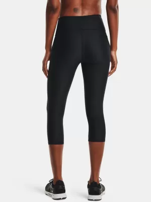 Ženske kompresijske tajice UNDER ARMOUR HG ARMOUR HI CAPRI NS 1365334-001 CRNA