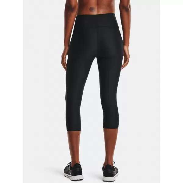  Ženske kompresijske tajice UNDER ARMOUR HG ARMOUR HI CAPRI NS 1365334-001 CRNA 