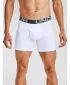 Muške bokserice UNDER ARMOUR CHARGED COTTON 6IN 3 PACK 1363617-100 BIJELA