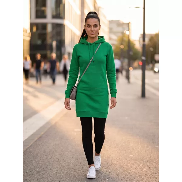  Ženska produžena majica MALFINI SNAP 419 SREDNJE ZELENA 