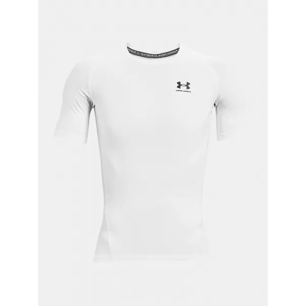  Muška kompresijska majica UNDER ARMOUR HG ARMOUR COMP SS 1361518-100 BIJELA 
