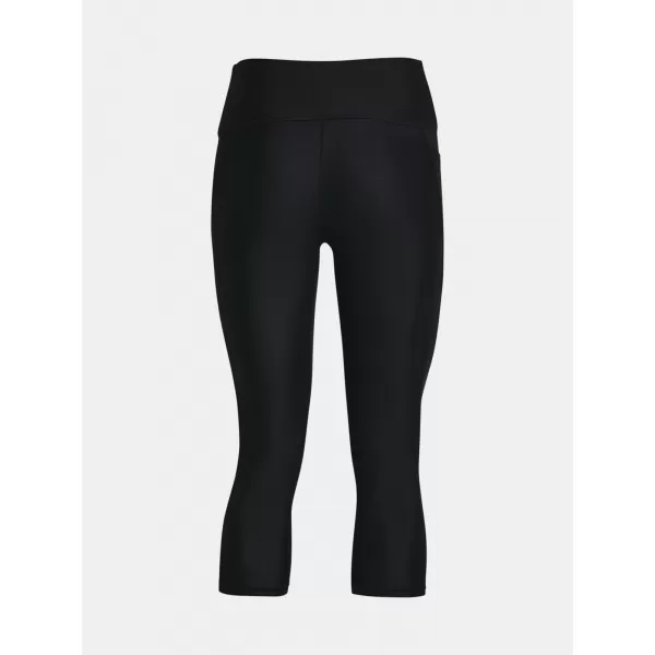  Ženske kompresijske tajice UNDER ARMOUR HG ARMOUR HI CAPRI NS 1365334-001 CRNA 