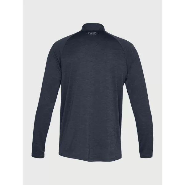  Muška majica kratkih rukava UNDER ARMOUR TECH 2.0 1/2 ZIP 1328495-409 PLAVA 