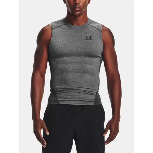  Muška kompresijska majica bez rukava UNDER ARMOUR HG ARMOUR COMP SL 1361522-090 SIVA 
