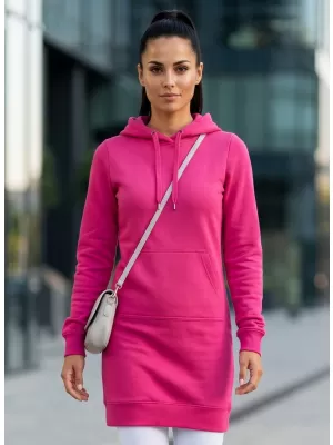 Ženska produžena majica MALFINI SNAP 419 MAGENTA