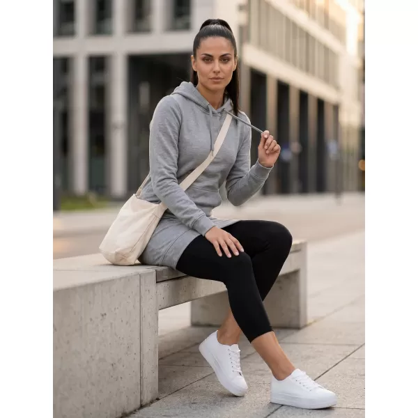  Ženska produžena majica MALFINI SNAP 419 TAMNO SIVI ODSJAJI 