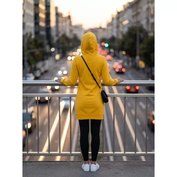 Ženska produžena majica MALFINI SNAP 419 JANTAR 