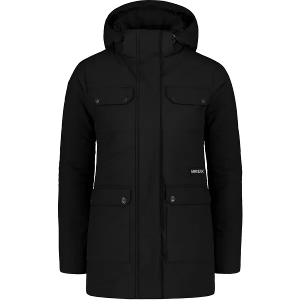  Ženski zimski kaput NORDBLANC NIPPY NBWJL7726 KRISTALNO CRNA 