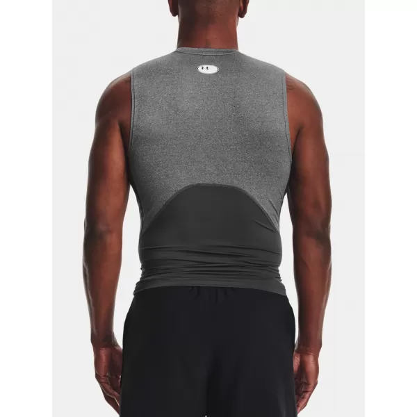  Muška kompresijska majica bez rukava UNDER ARMOUR HG ARMOUR COMP SL 1361522-090 SIVA 