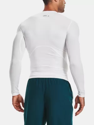 Muška kompresijska majica UNDER ARMOUR HG ARMOUR COMP LS 1361524-100 BIJELA