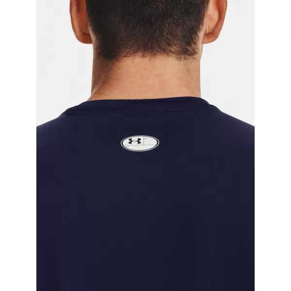  Muška majica kratkih rukava UNDER ARMOUR HG ARMOUR FITTED SS 1361683-410 PLAVA 