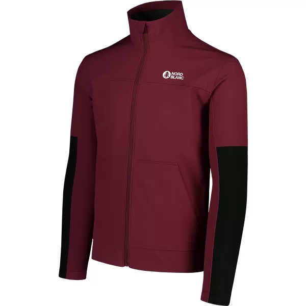  Muška softshell jakna NORDBLANC ENDEAVOR NBSSM7645 TAMNOCRVENA 