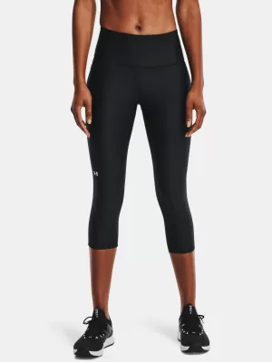Ženske kompresijske tajice UNDER ARMOUR HG ARMOUR HI CAPRI NS 1365334-001 CRNA