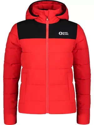 Ženska zimska jakna NORDBLANC VERNAL NBWJL7723 CRVENA