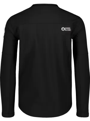 Muška softshell jakna NORDBLANC DECOMPONATE NBSSM7644 KRISTALNO CRNA