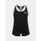 Majica bez rukava za djevojku UNDER ARMOUR KNOCKOUT TANK 1363374-001 CRNA