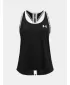 Majica bez rukava za djevojku UNDER ARMOUR KNOCKOUT TANK 1363374-001 CRNA