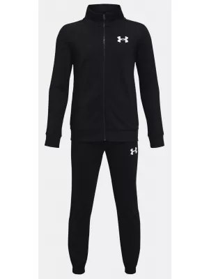 Dječački komplet UNDER ARMOUR KNIT TRACK SUIT 1363290-001 CRNA