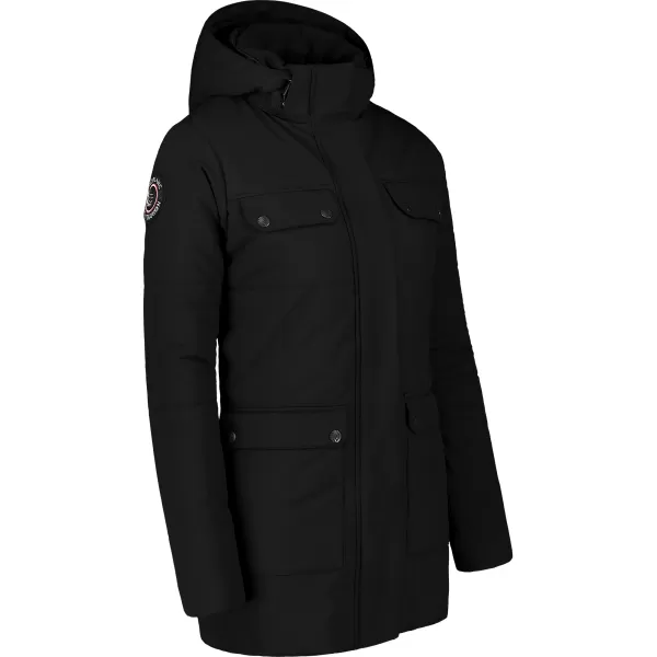  Ženski zimski kaput NORDBLANC NIPPY NBWJL7726 KRISTALNO CRNA 