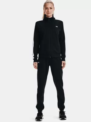 Ženski komplet UNDER ARMOUR TRICOT TRACKSUIT 1365147-001 CRNA