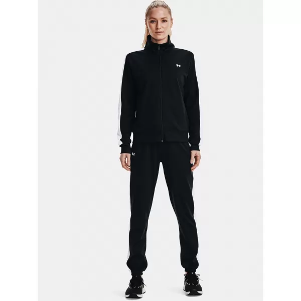  Ženski komplet UNDER ARMOUR TRICOT TRACKSUIT 1365147-001 CRNA 