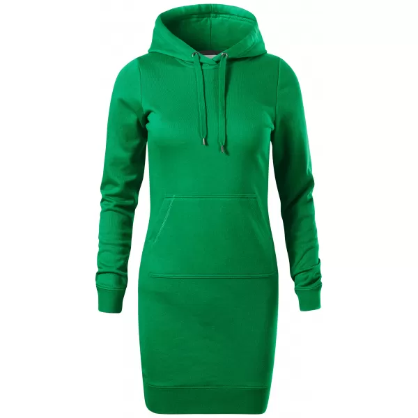  Ženska produžena majica MALFINI SNAP 419 SREDNJE ZELENA 