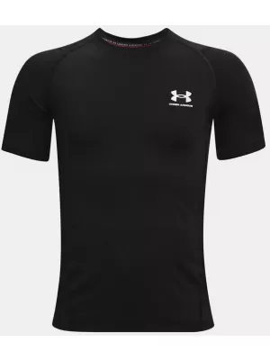Majica za dječake UNDER ARMOUR HG ARMOUR SS 1361723-001 CRNA