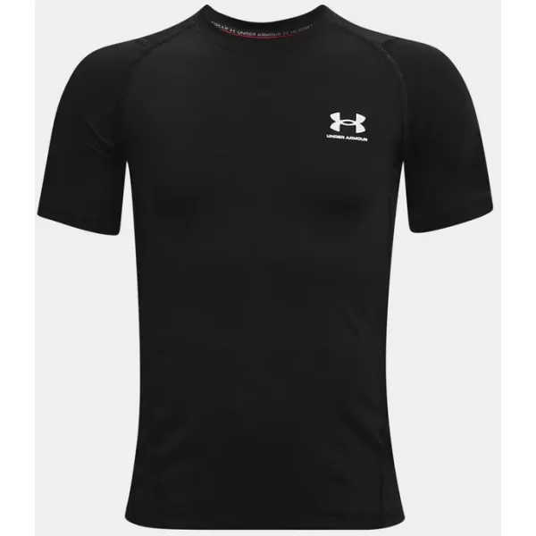  Majica za dječake UNDER ARMOUR HG ARMOUR SS 1361723-001 CRNA 