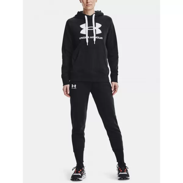  Ženske trenirke UNDER ARMOUR RIVAL FLEECE JOGGERS 1356416-001 CRNA 