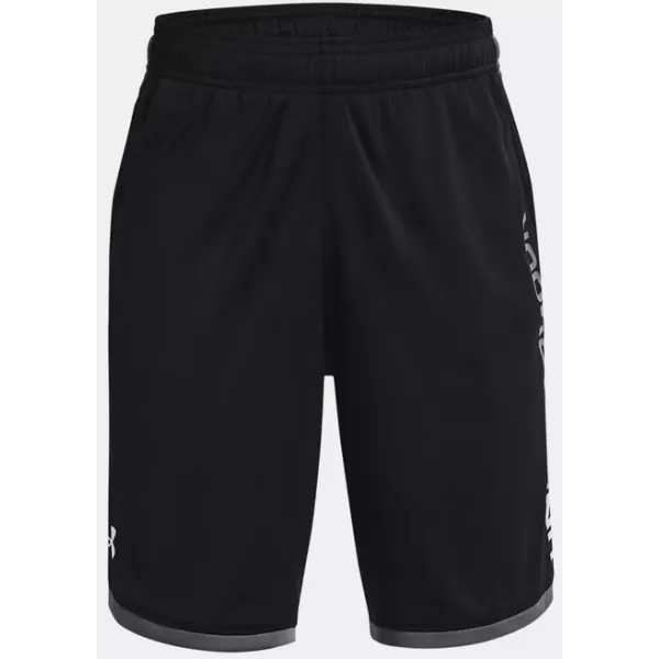  Kratke hlače za dječake UNDER ARMOUR STUNT 3.0 SHORTS 1361802-001 CRNA 