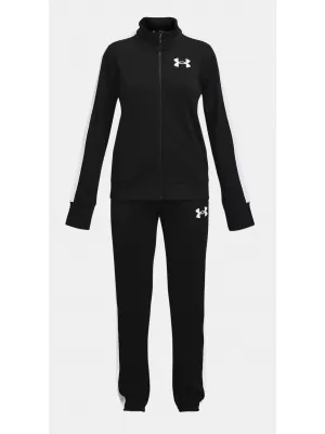 Komplet za djevojčice UNDER ARMOUR EM KNIT TRACK SUIT 1363380-002 CRNA