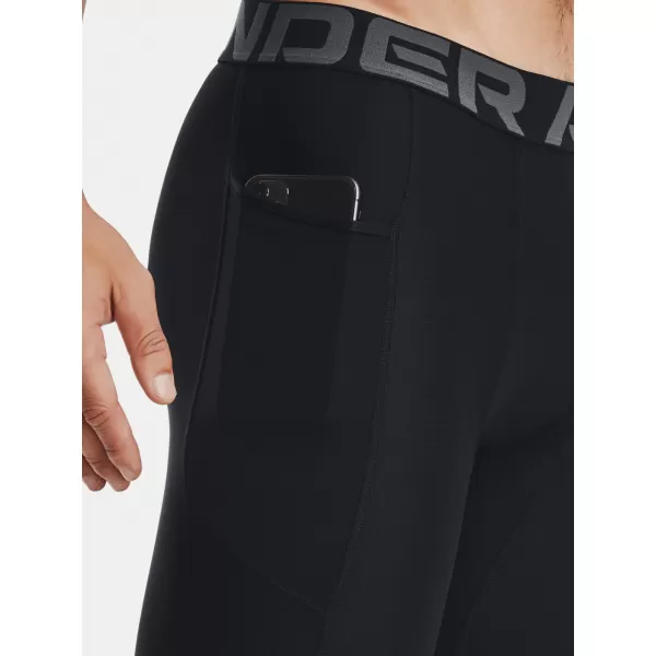  Muške kompresijske kratke hlače UNDER ARMOUR HG ARMOUR LNG SHORTS 1361602-001 CRNA 