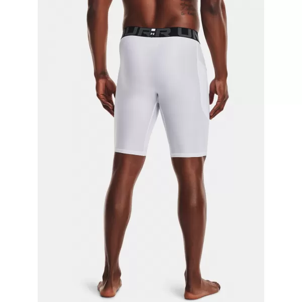  Muške kompresijske kratke hlače UNDER ARMOUR HG ARMOUR LNG SHORTS 1361602-100 BIJELA 