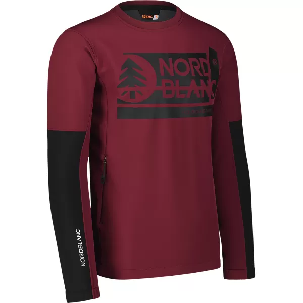  Muška softshell jakna NORDBLANC DECOMPONATE NBSSM7644 TAMNOCRVENA 