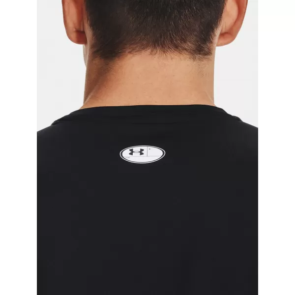  Muška majica kratkih rukava UNDER ARMOUR HG ARMOUR FITTED SS 1361683-001 CRNA 