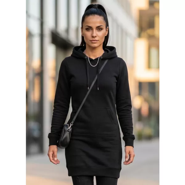  Ženska produžena majica MALFINI SNAP 419 CRNA 