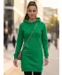Ženska produžena majica MALFINI SNAP 419 SREDNJE ZELENA
