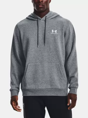 Muški sweatshirt UNDER ARMOUR UA ESSENTIAL FLEECE HOODIE 1373880-012 SIVA
