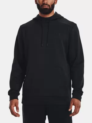 Muški sweatshirt UNDER ARMOUR UA ARMOUR FLEECE HOODIE 1373353-001 CRNA