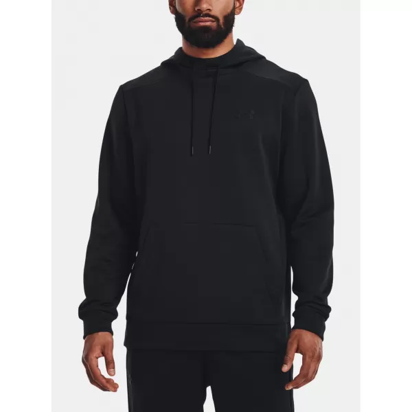  Muški sweatshirt UNDER ARMOUR UA ARMOUR FLEECE HOODIE 1373353-001 CRNA 