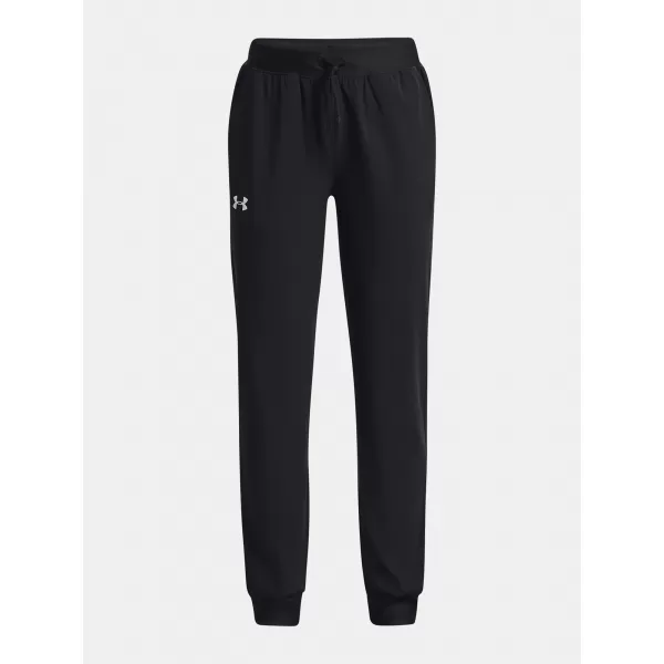  Hlače za djevojčice UNDER ARMOUR ARMOUR SPORT WOVEN STORM PANT 1373004-001 CRNA 