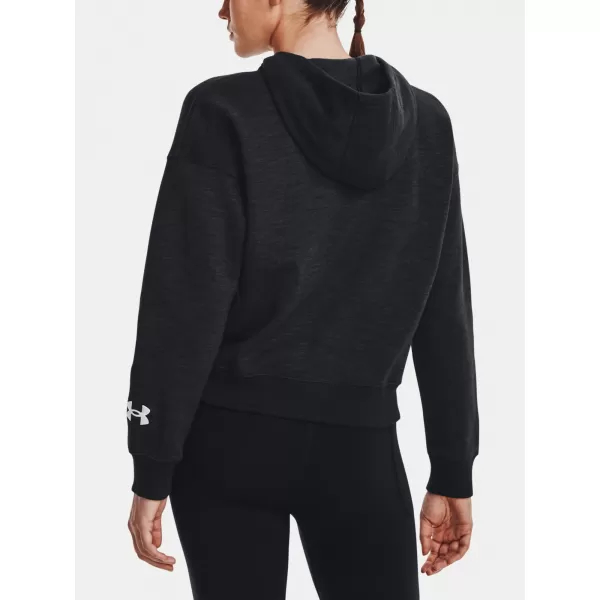  Ženski sweatshirt UNDER ARMOUR ESSENTIAL SCRIPT HOODIE 1374107-001 CRNA 