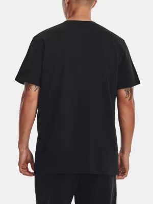 Muška majica kratkih rukava UNDER ARMOUR UA LOGO EMB HEAVYWEIGHT SS 1373997-001 CRNA