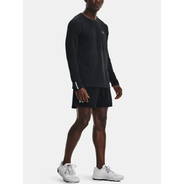  Muška majica kratkih rukava UNDER ARMOUR UA SEAMLESS RUN LS 1366500-001 CRNA 