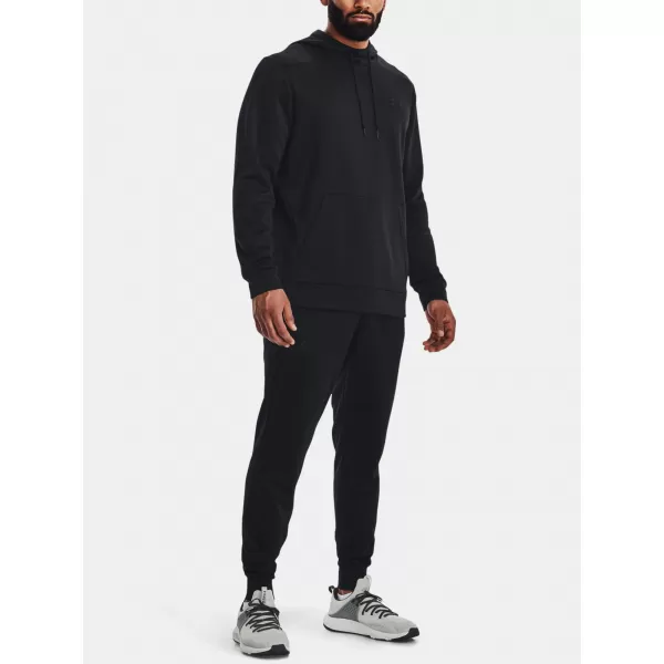  Muški sweatshirt UNDER ARMOUR UA ARMOUR FLEECE HOODIE 1373353-001 CRNA 